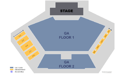 Phish Northerly Island Seating Chart