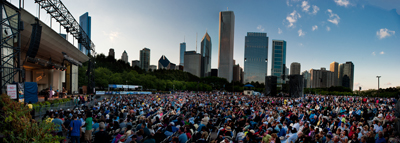 Chicago Jazz Fest Panorama