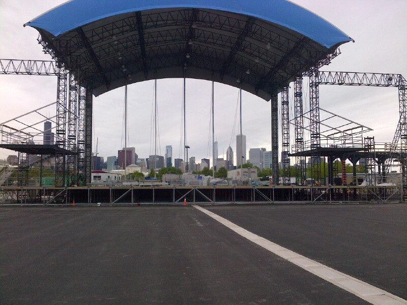 Blacktop Down, Stage Up. Photo taken 1 week ago