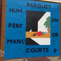 Parquet Courts mural