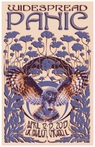 Widespread Panic Chicago Poster By Franklin