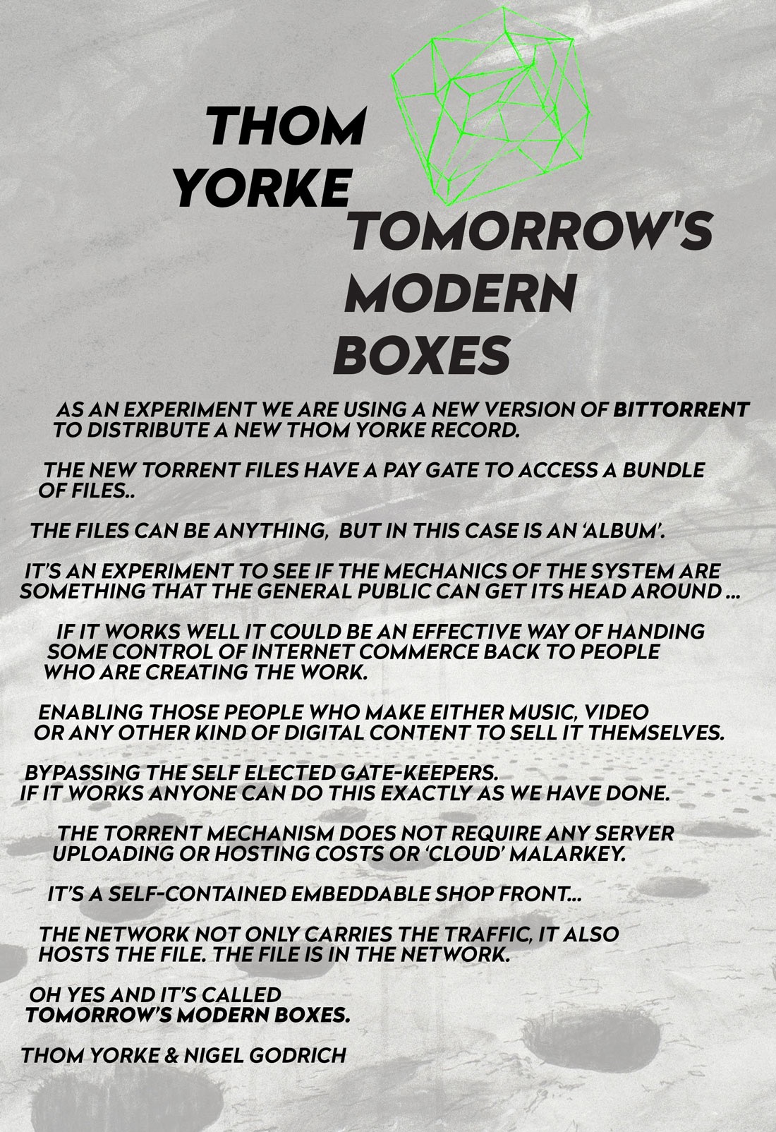 Thom Yorke's Surprise Is Nothing New