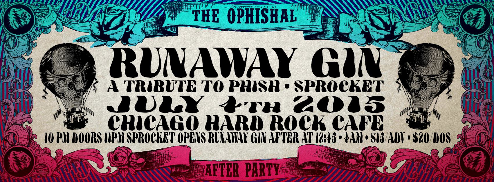 Preview & Ticket Giveaway | Runaway Gin & Sprocket @ Hard Rock Cafe