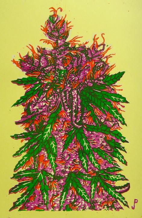 New Jim Pollock Art Show 'High Phi' Inspired By Cannabis