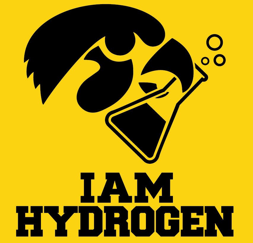 I Am Hydrogen | Iowa Hawkeyes + Phish Shirt From Apparel Thee Well
