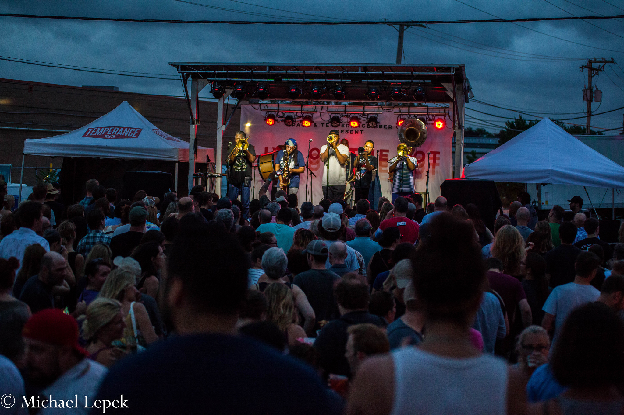 Rebirth Brass Band Highlights 'Live On The Lot' Debut At Temperance Brewing