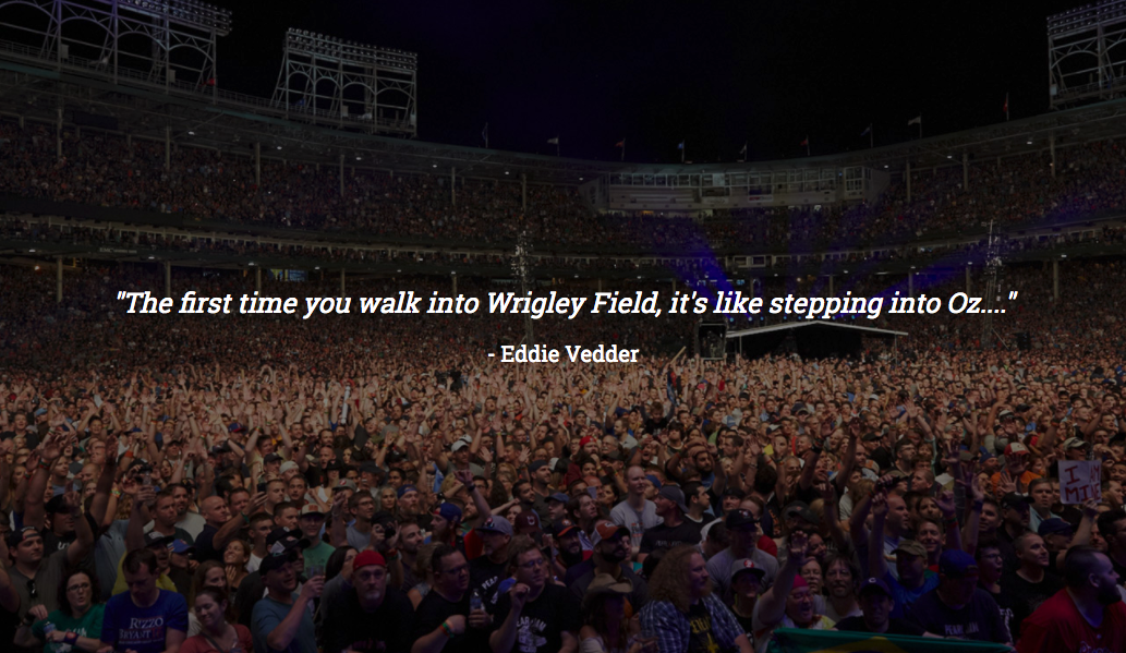 Details Emerge For Pearl Jam's Wrigley Field Documentary, Let's Play Two