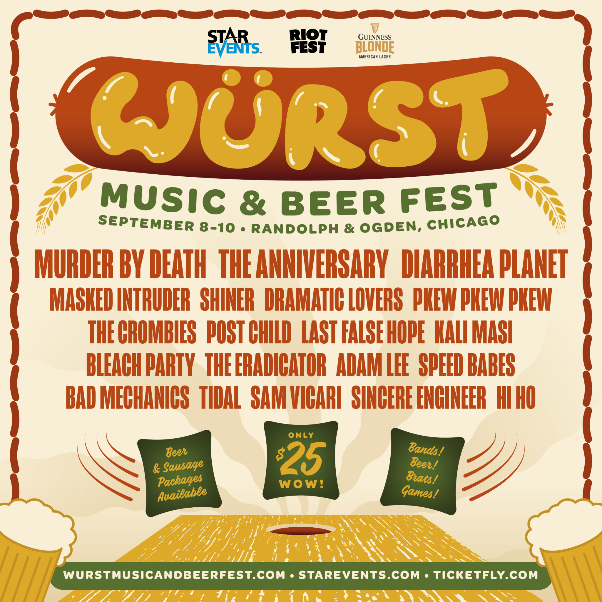 FESTIVAL WATCH | Würst Music And Beer Fest