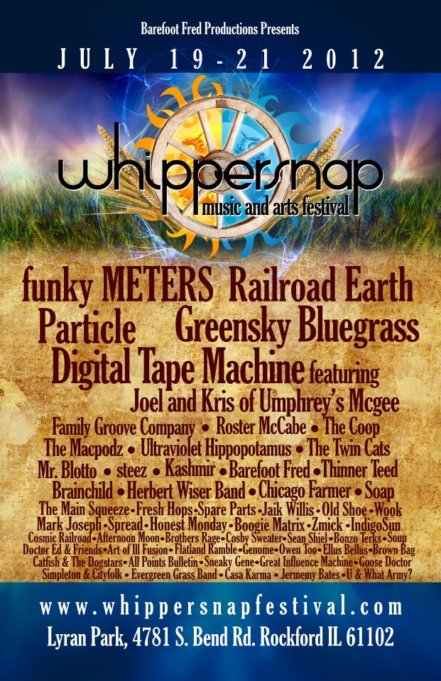 Whippersnap Changes Locations, Adds Two More Headliners: Greensky Bluegrass & Digital Tape Machine